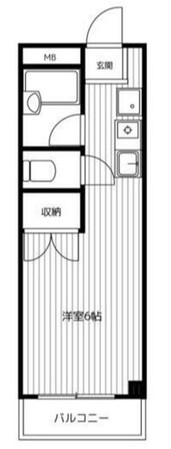 ハイツ嶋森の物件間取画像